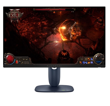 מסך מחשב לגיימרים 27 אינץ' דל Dell AW2725DM Alienware 27 Gaming Monitor 27 Inch 2K 2560x1440 WQHD Fast IPS 180Hz 1ms 2xHDMI DP USB Vesa 100x100
